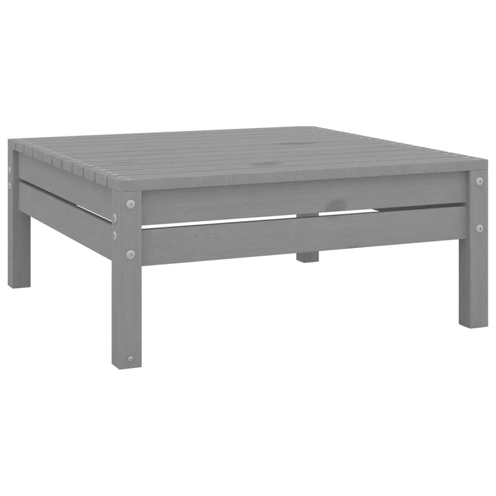 Set Mobilier Relaxare Grădină, 8 Piese, Lemn Masiv De Pin