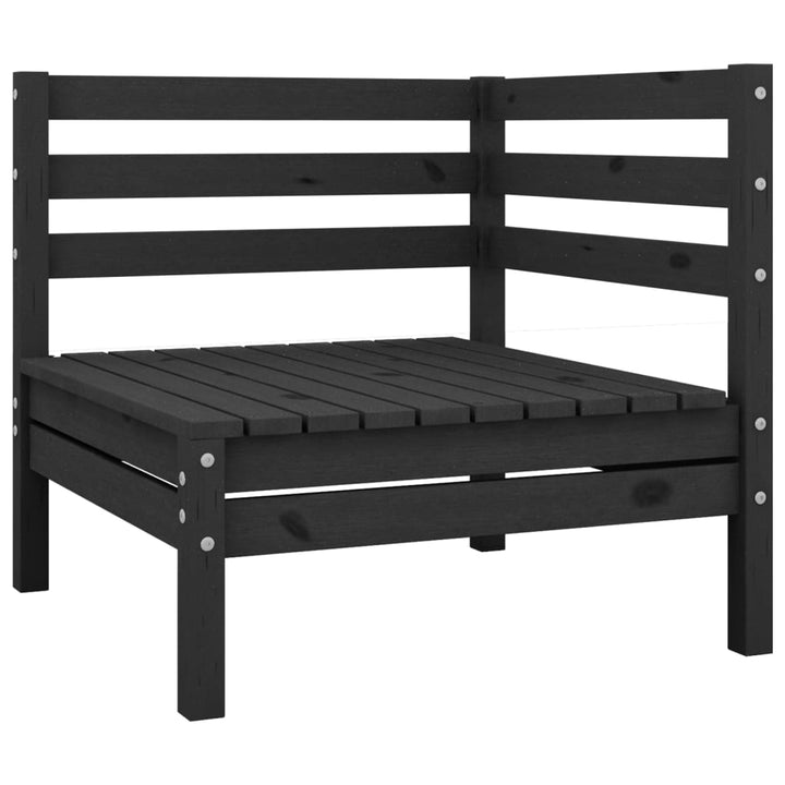 Set Mobilier Relexare Grădină, 10 Piese, , Lemn Masiv Pin