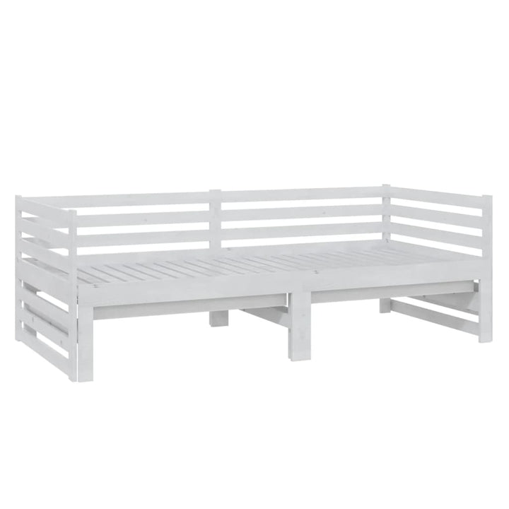 Pat Extensibil De Zi, 2X(90X200) Cm, , Lemn Masiv De Pin