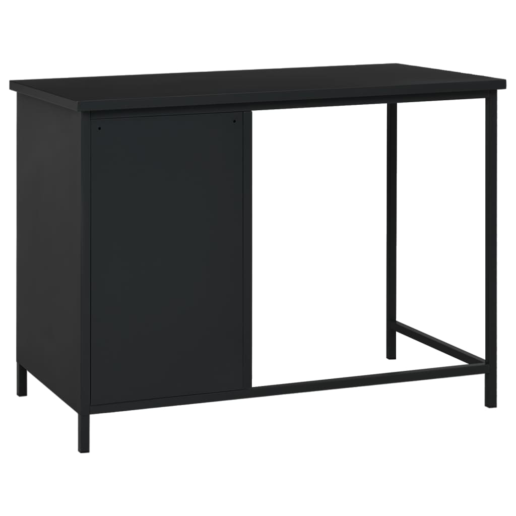 Birou Cu Sertare, , 105X52X75 Cm, Oțel, Industrial