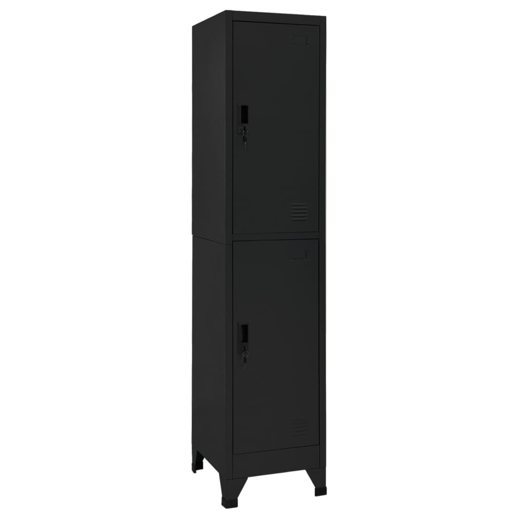 Dulap Vestiar Cu 4 Compartimente 38X45X180 Cm