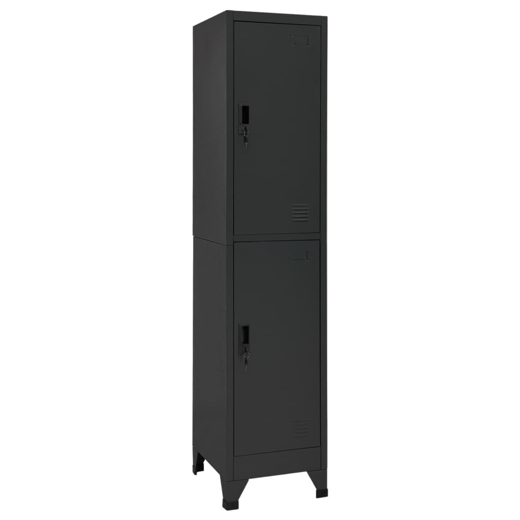 Dulap Vestiar Cu 4 Compartimente 38X45X180 Cm