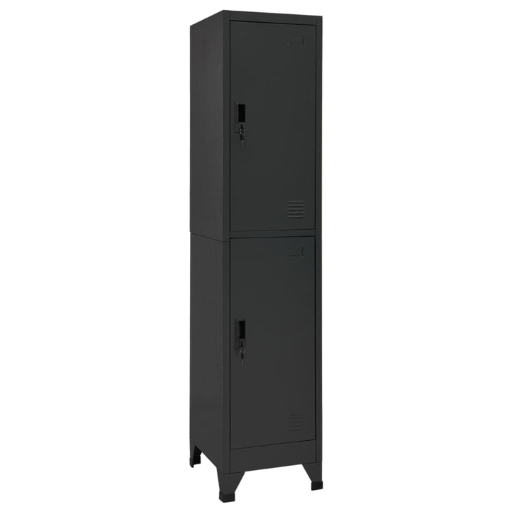 Dulap Vestiar Cu 4 Compartimente 38X45X180 Cm