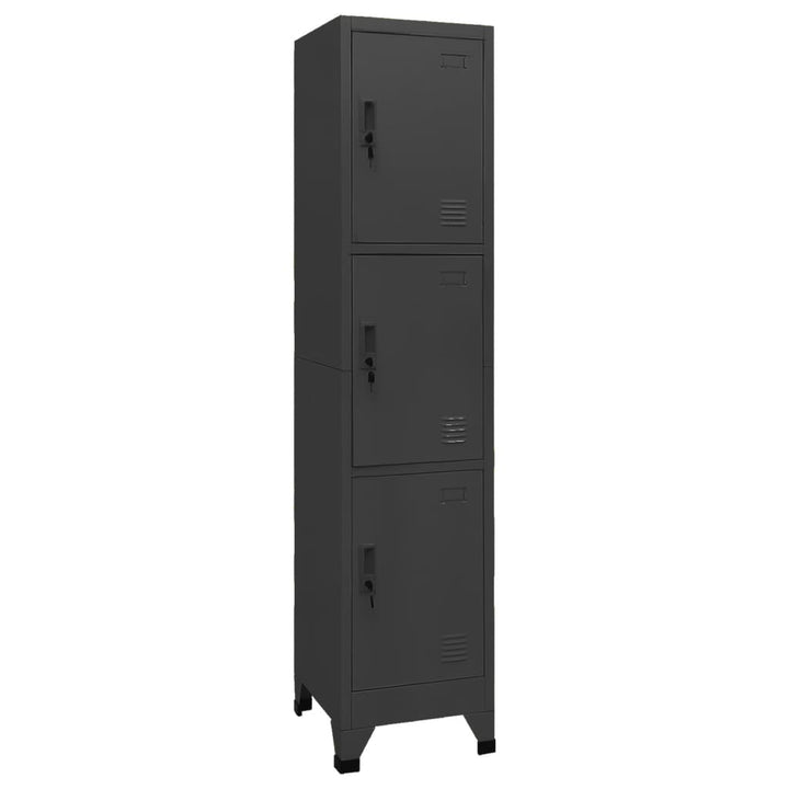 Dulap Vestiar Cu 4 Compartimente 38X45X180 Cm