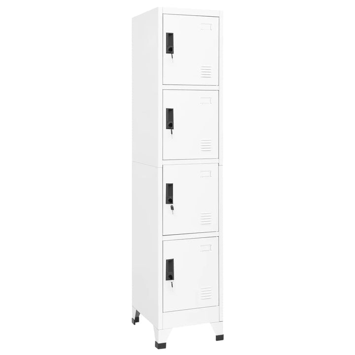 Dulap Vestiar Cu 4 Compartimente 38X45X180 Cm