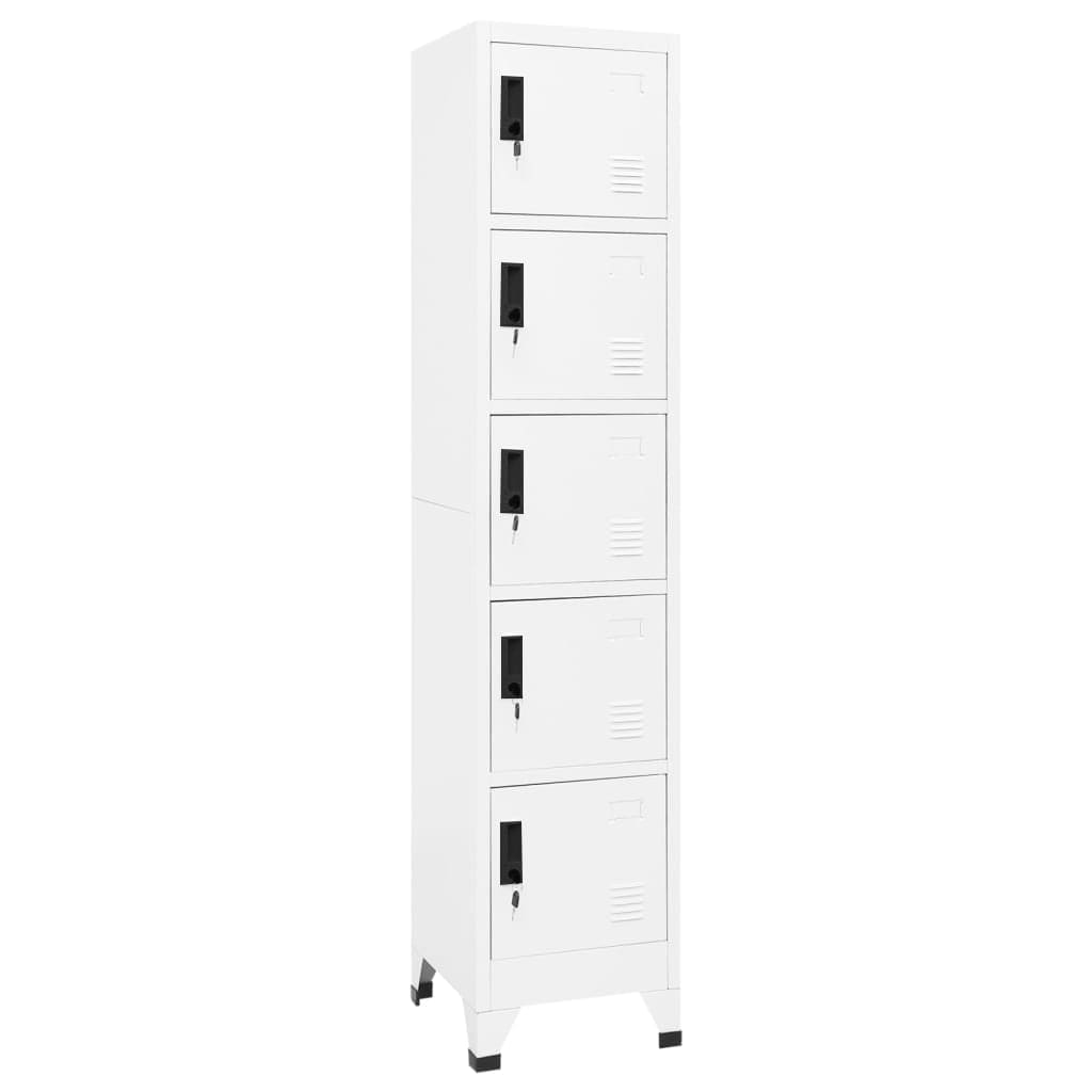 Dulap Vestiar Cu 4 Compartimente 38X45X180 Cm