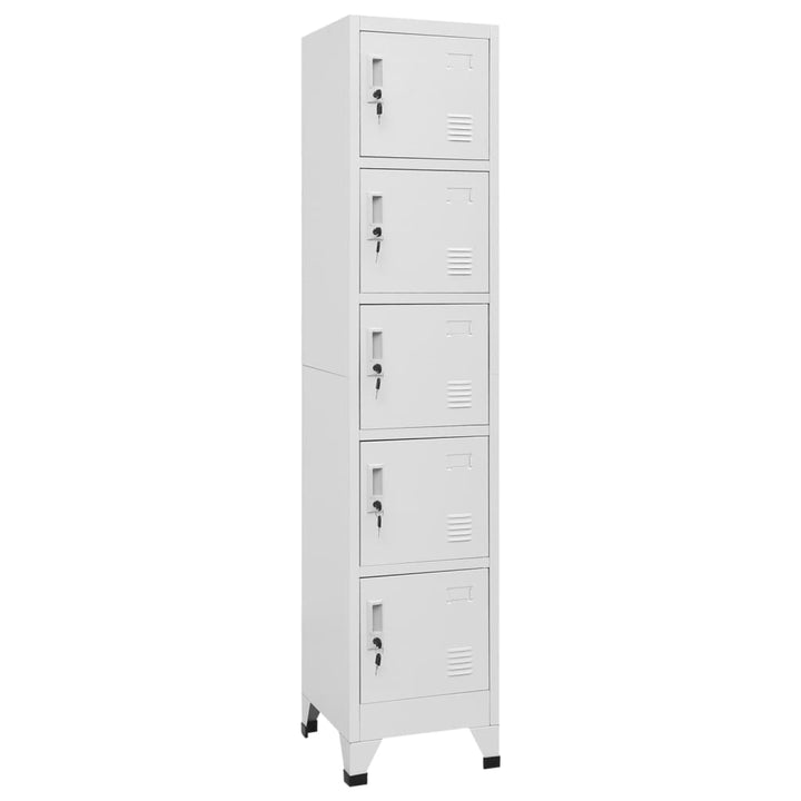 Dulap Vestiar Cu 4 Compartimente 38X45X180 Cm