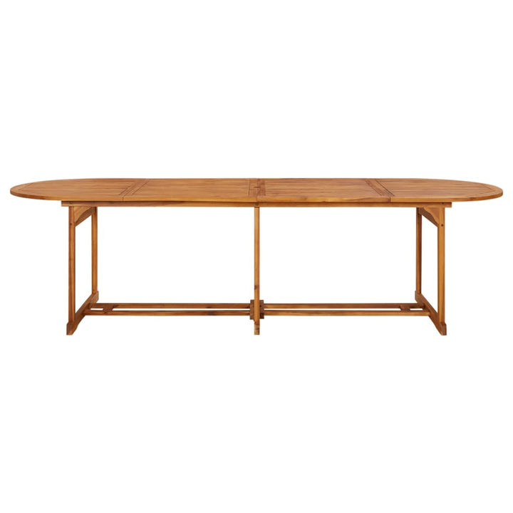 Set Mobilier De Grădină 13 Piese 280X90X75Cm, Lemn Masiv Acacia