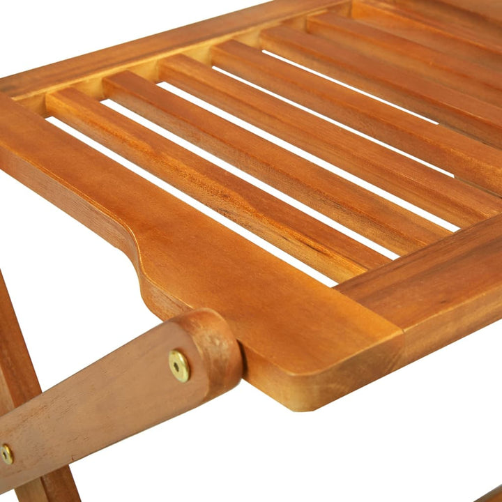 Set Mobilier De Grădină 11 Piese 220X90X75Cm, Lemn Masiv Acacia