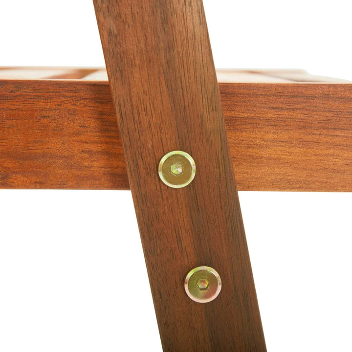 Set Mobilier De Grădină, 5 Piese, Lemn Masiv De Acacia