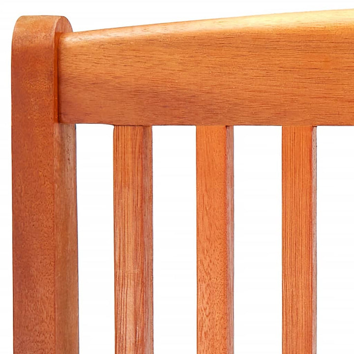 Set Mobilier De Exterior Pliabil, 7 Piese, Lemn Masiv Eucalipt