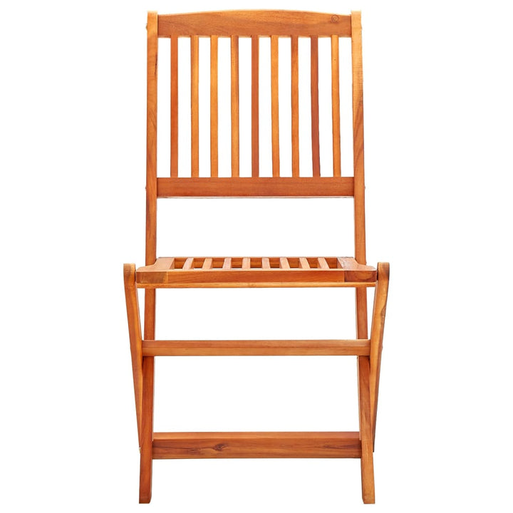 Set Mobilier De Exterior Pliabil, 7 Piese, Lemn Masiv Eucalipt