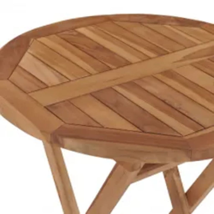 Set Mobilier Grădină, 3 Piese, Lemn Masiv De Tec