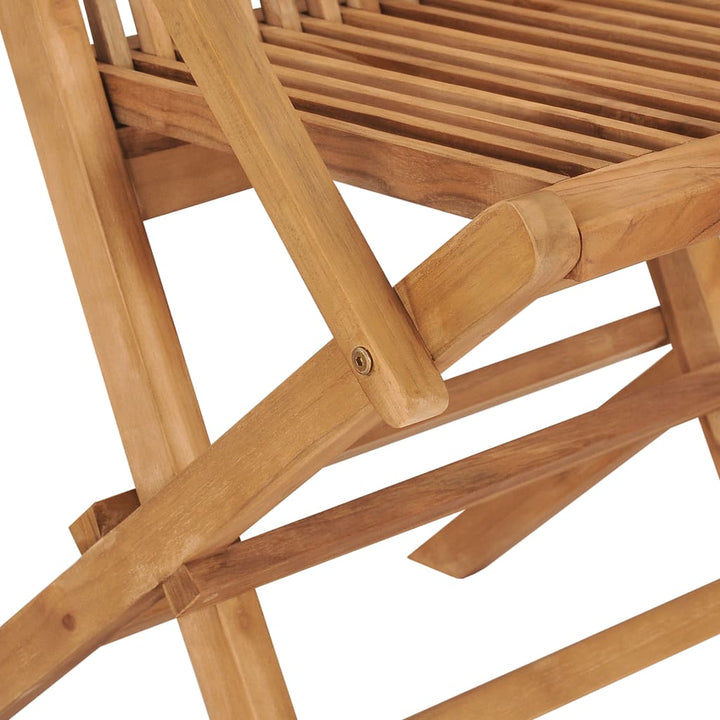Set Mobilier De Grădină, 3 Piese, Lemn Masiv De Tec