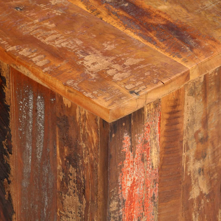 Comodă Tv, 110X30X40 Cm, Lemn Masiv Recuperat
