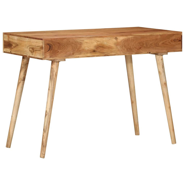 Birou De Scris, 110X50X76 Cm, Lemn Masiv De Acacia