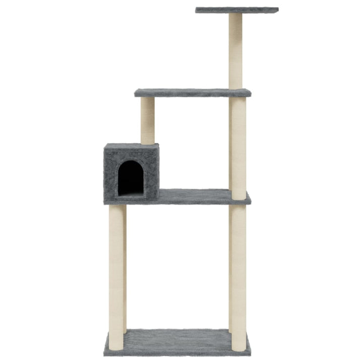 Ansamblu Pisici Cu Stâlpi Din Funie De Sisal, 147 Cm