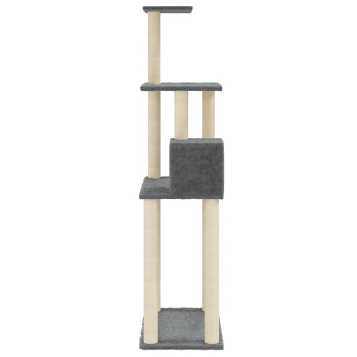 Ansamblu Pisici Cu Stâlpi Din Funie De Sisal, 147 Cm