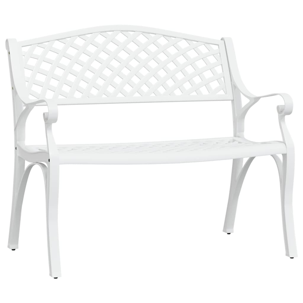 Bancă De Grădină, , 102 Cm, Aluminiu Turnat