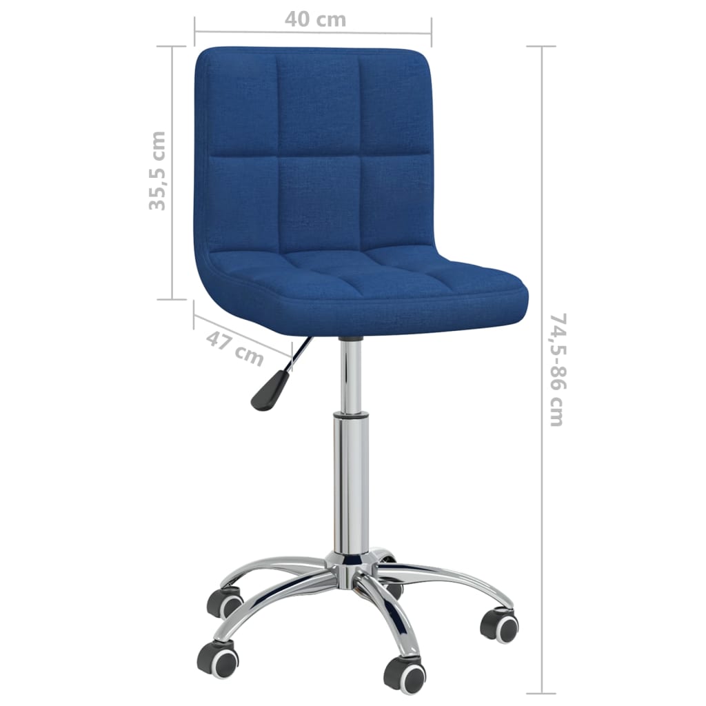 Scaun De Bucătărie Pivotant, , Material Textil