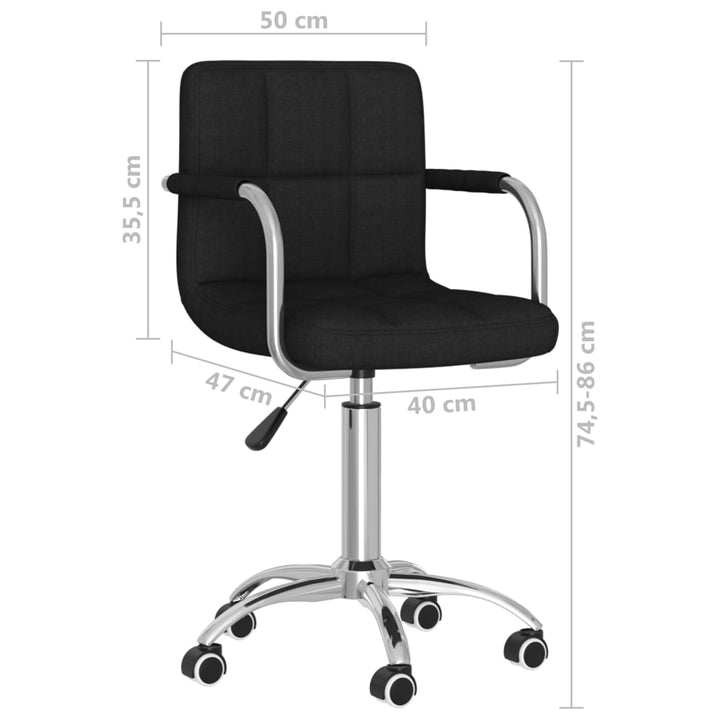 Scaun De Bucătărie Pivotant, , Material Textil