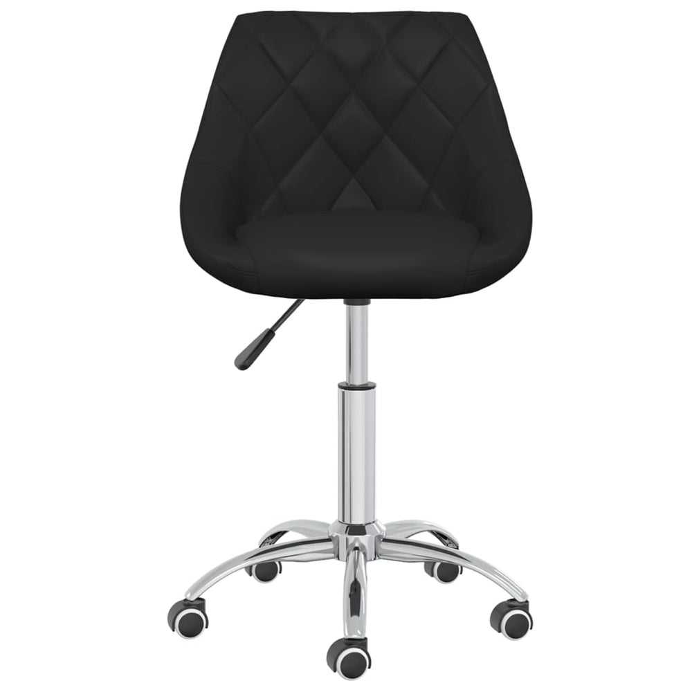 Scaune De Bucătărie Pivotante, 4 Buc., , Piele Ecologică