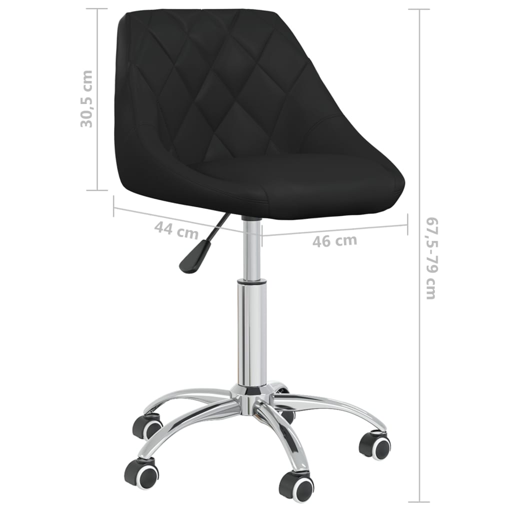 Scaune De Bucătărie Pivotante, 4 Buc., , Piele Ecologică