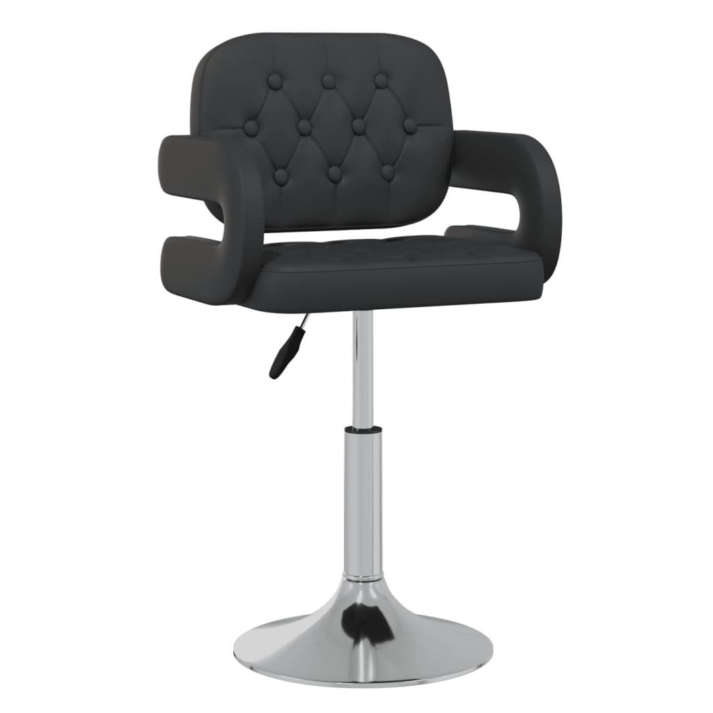 Scaune De Bucătărie Pivotante, 4 Buc., , Piele Ecologică