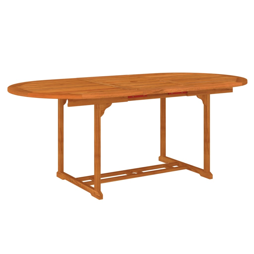 Set Mobilier De Grădină, 7 Piese, Lemn Masiv De Eucalipt