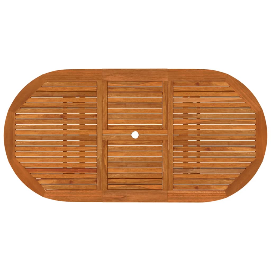Set Mobilier De Grădină, 7 Piese, Lemn Masiv De Eucalipt