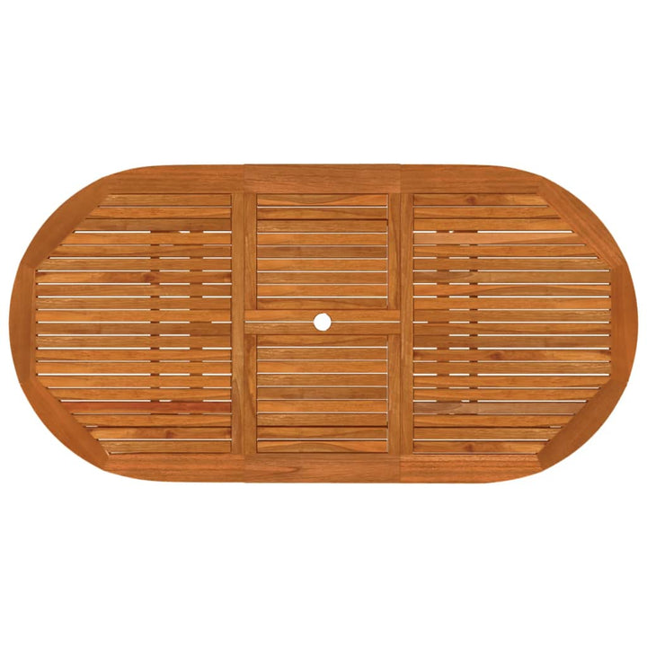 Set Mobilier De Grădină, 7 Piese, Lemn Masiv De Eucalipt