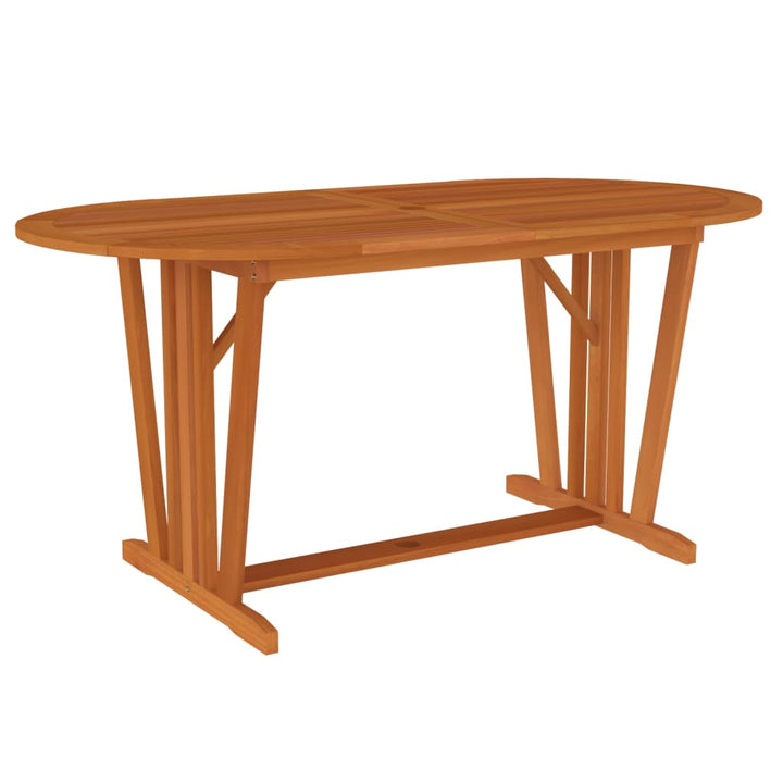 Set Mobilier De Grădină, 7 Piese, Lemn Masiv De Eucalipt
