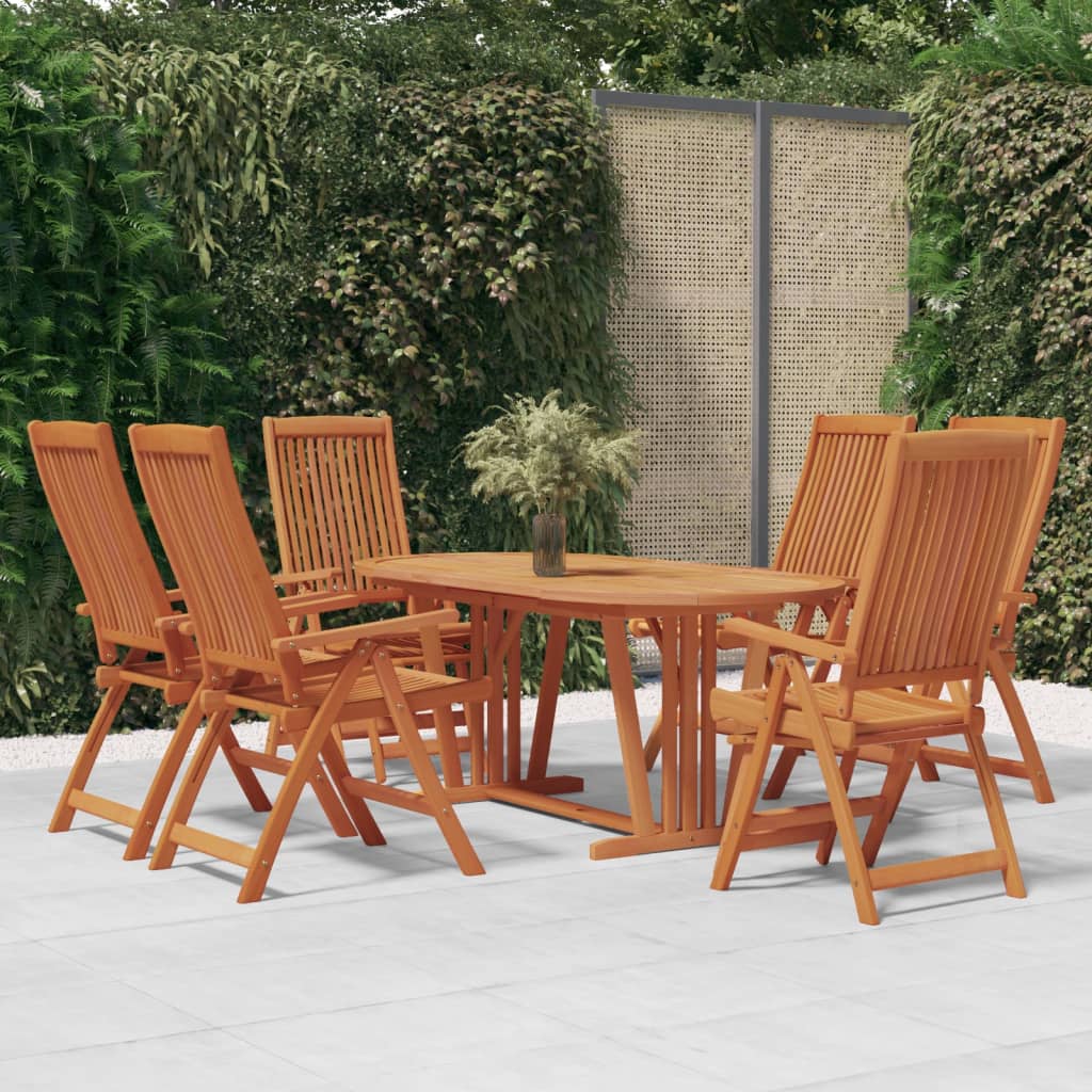 Set Mobilier De Grădină, 5 Piese, Lemn Masiv De Eucalipt