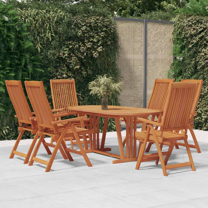 Set Mobilier De Grădină, 5 Piese, Lemn Masiv De Eucalipt