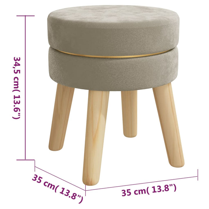 Taburet Rotund, ,