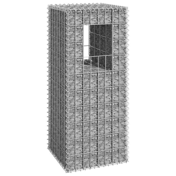 Stâlpi Coș Gabion, 2 Buc., , Fier