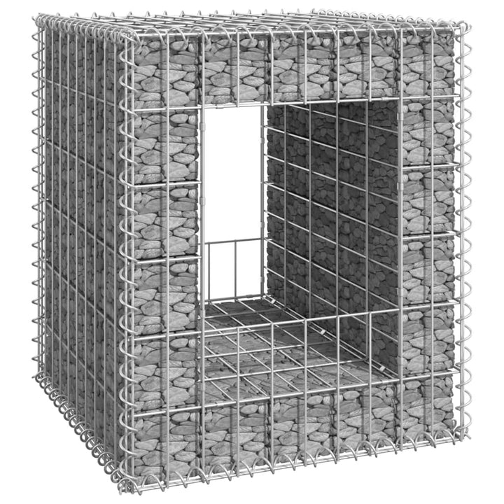 Stâlpi Coș Gabion, 2 Buc., , Fier