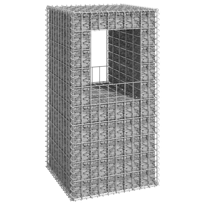 Stâlpi Coș Gabion, 2 Buc., , Fier