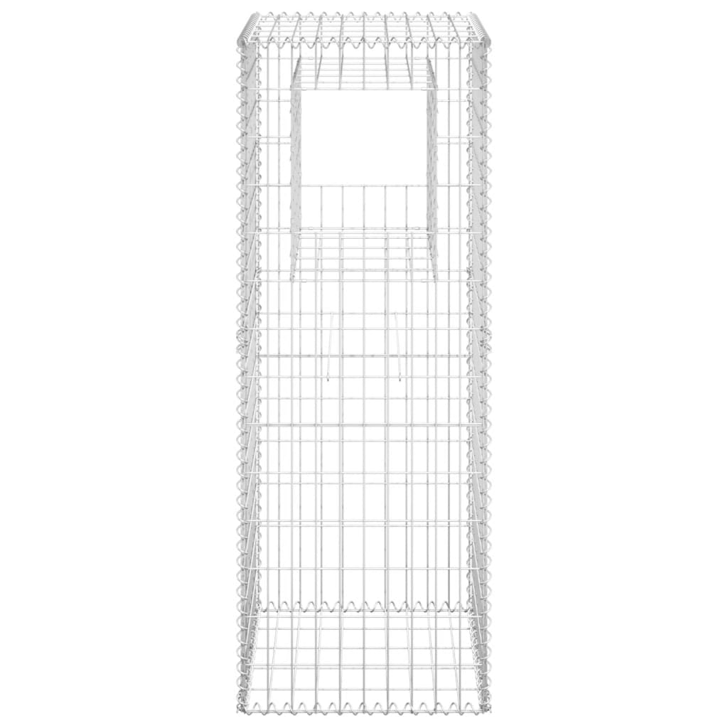 Stâlpi Coș Gabion, 2 Buc., , Fier