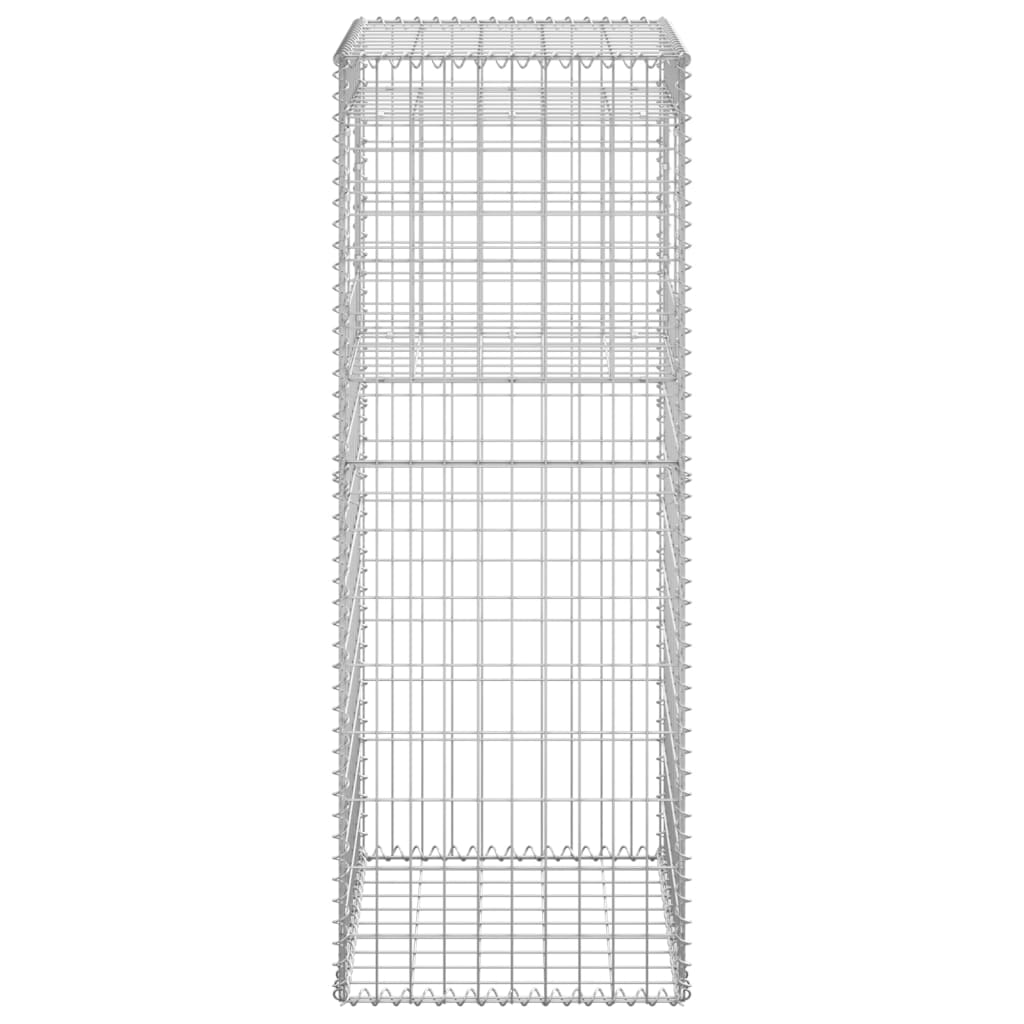 Stâlpi Coș Gabion, 2 Buc., , Fier