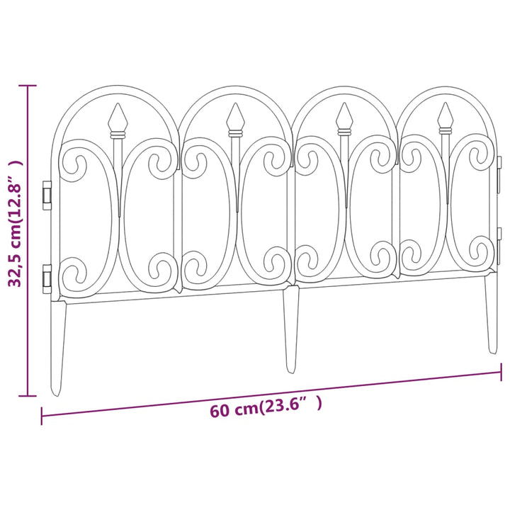 Borduri De Gazon, 17 Buc., , 10 M, Pp