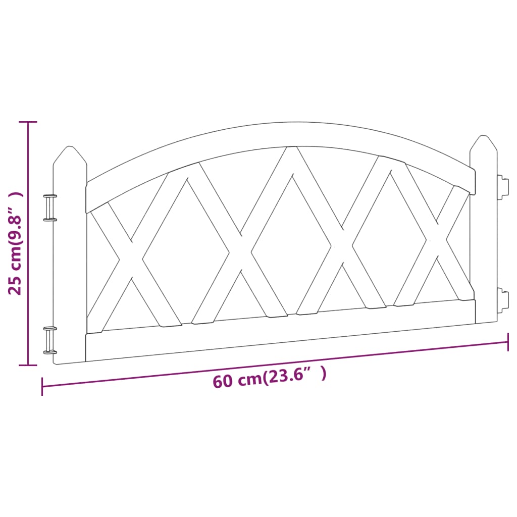 Borduri De Gazon, 17 Buc., , 10 M, Pp