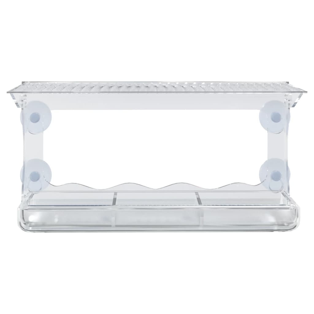 Hrănitoare Păsări Pentru Fereastră 2 Buc. 30X12X15 Cm Acril