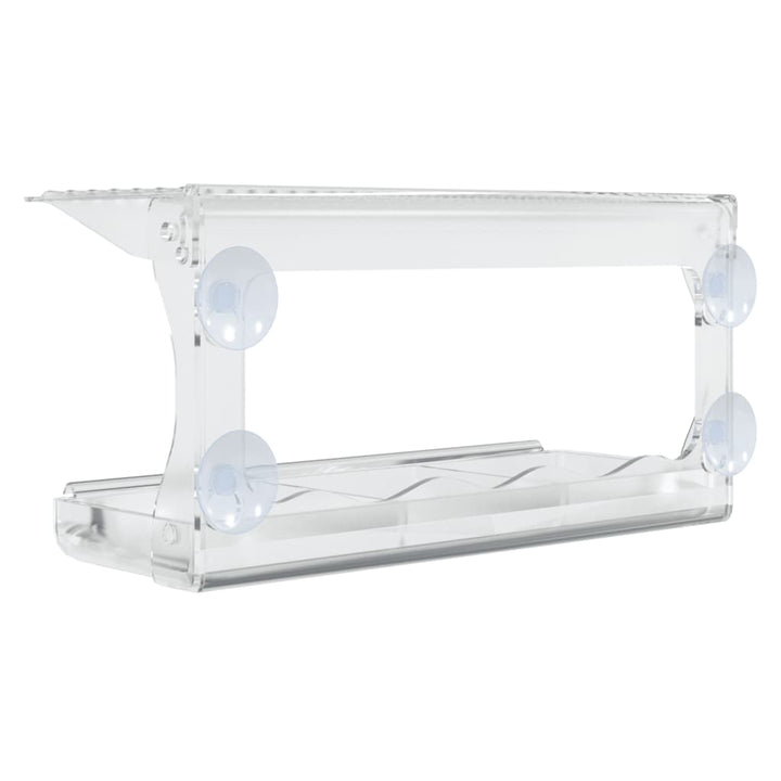 Hrănitoare Păsări Pentru Fereastră 2 Buc. 30X12X15 Cm Acril