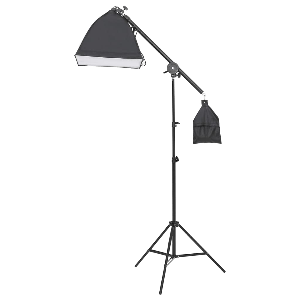 Set De Iluminat Pentru Studio Cu Trepied Și Softbox