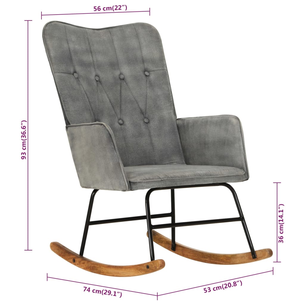 Scaun Balansoar, Vintage,