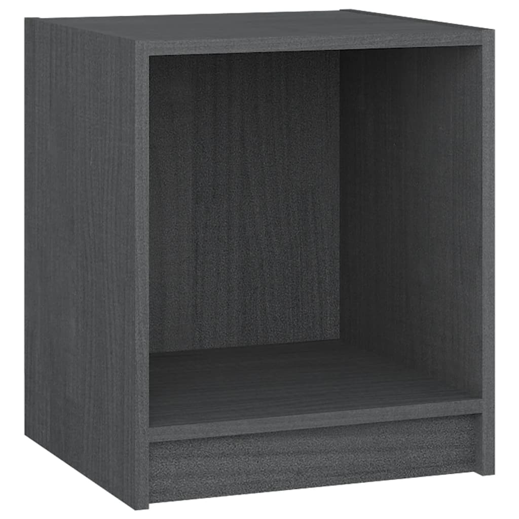 Noptiere, 2 Buc., , 35,5X33,5X41,5 Cm, Lemn Masiv De Pin