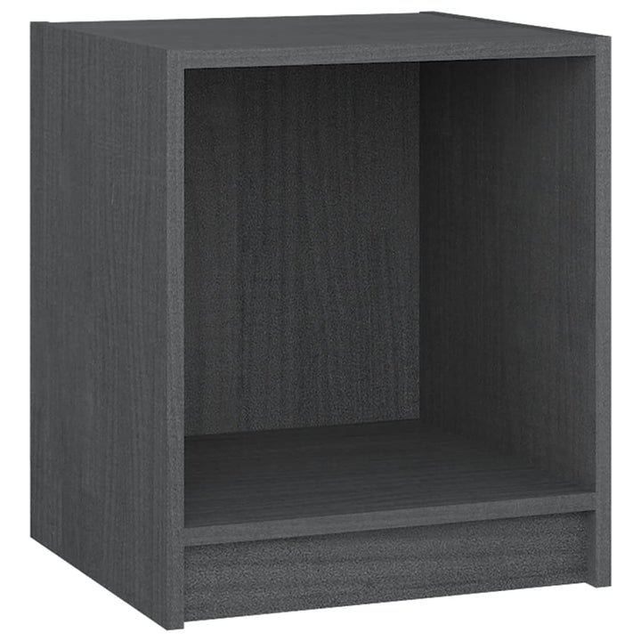 Noptiere, 2 Buc., , 35,5X33,5X41,5 Cm, Lemn Masiv De Pin