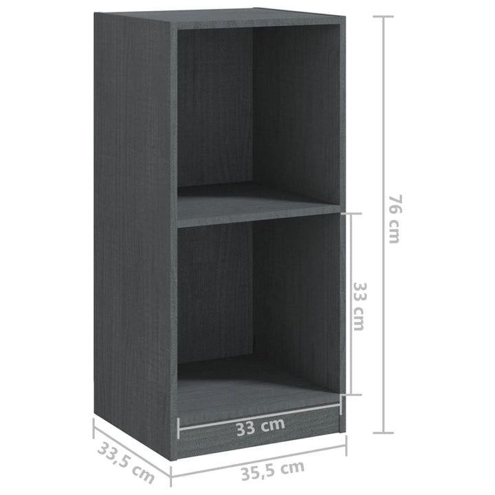 Dulap Lateral, , 35,5X33,5X76 Cm, Lemn Masiv De Pin