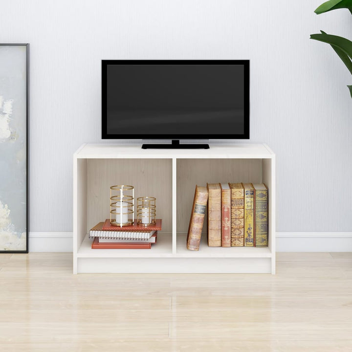 Comodă Tv, , 70X33X42 Cm, Lemn Masiv De Pin